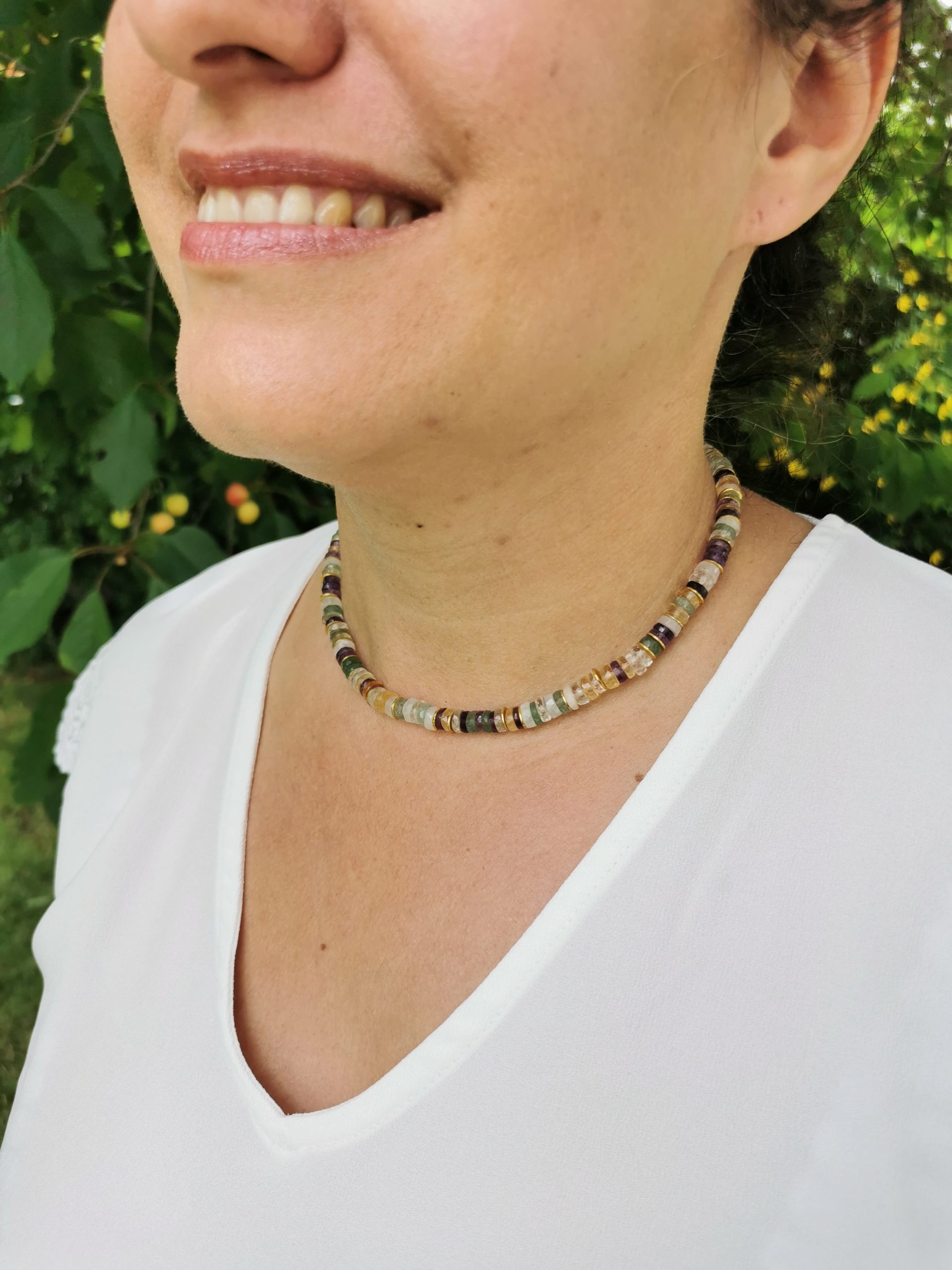 Collier Hestia porté