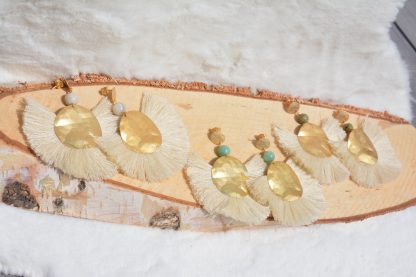 Boucles d'oreilles Erato - ensemble