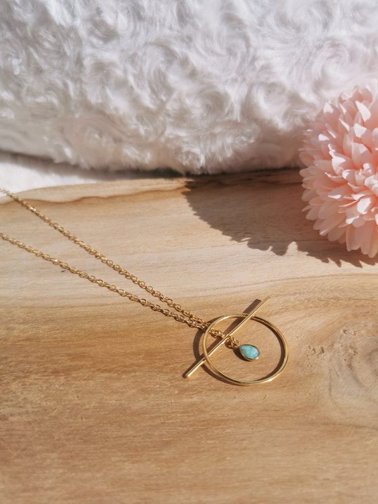 Collier Maât - Amazonite