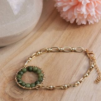 Bracelet Aurora - Jade de Thailande