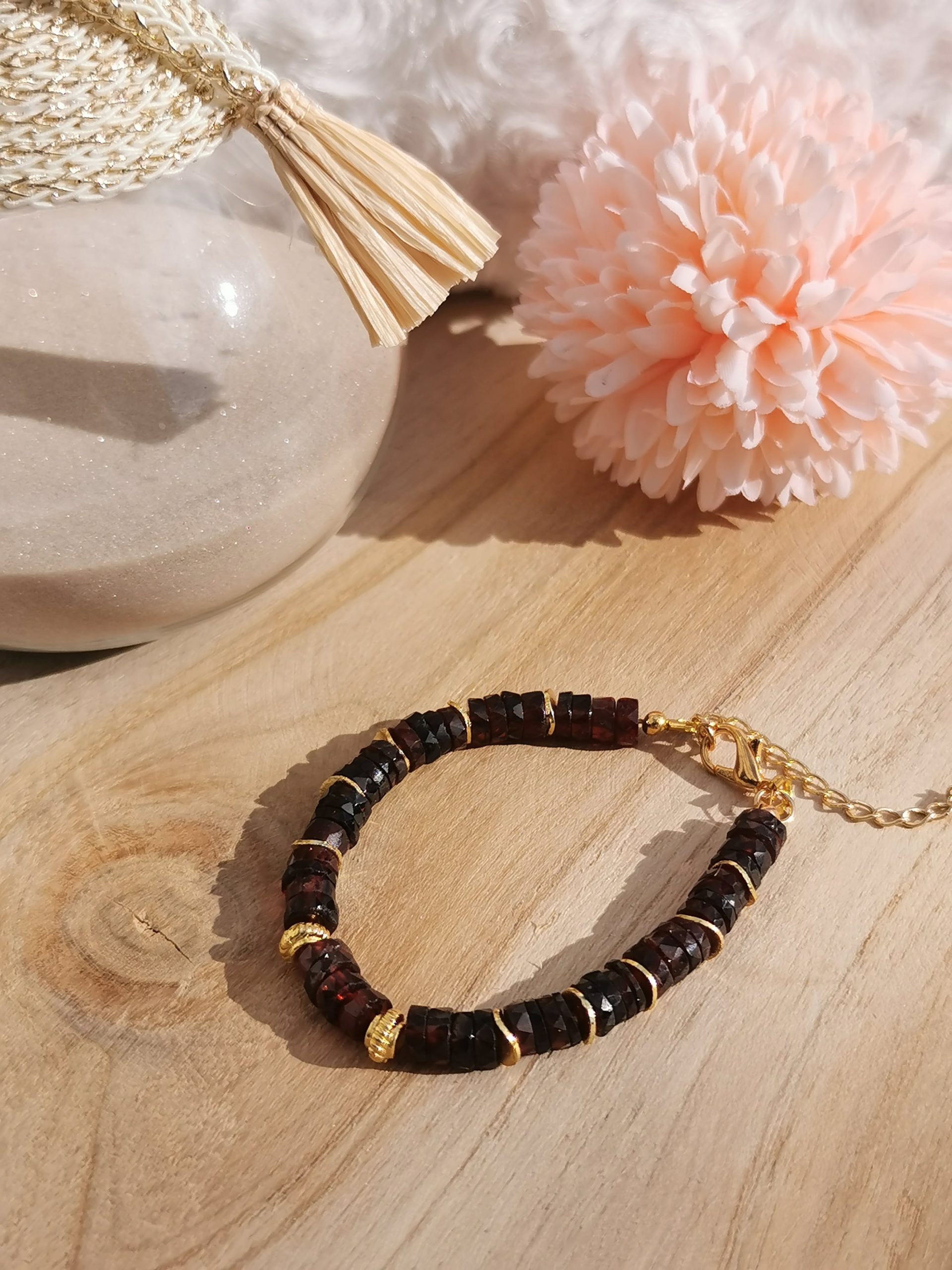 Bracelet Ogma - Grenat