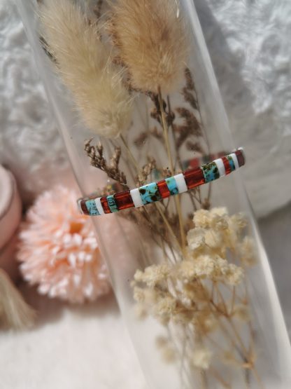 Sérénité solaire - Dégradé turquoise garnet