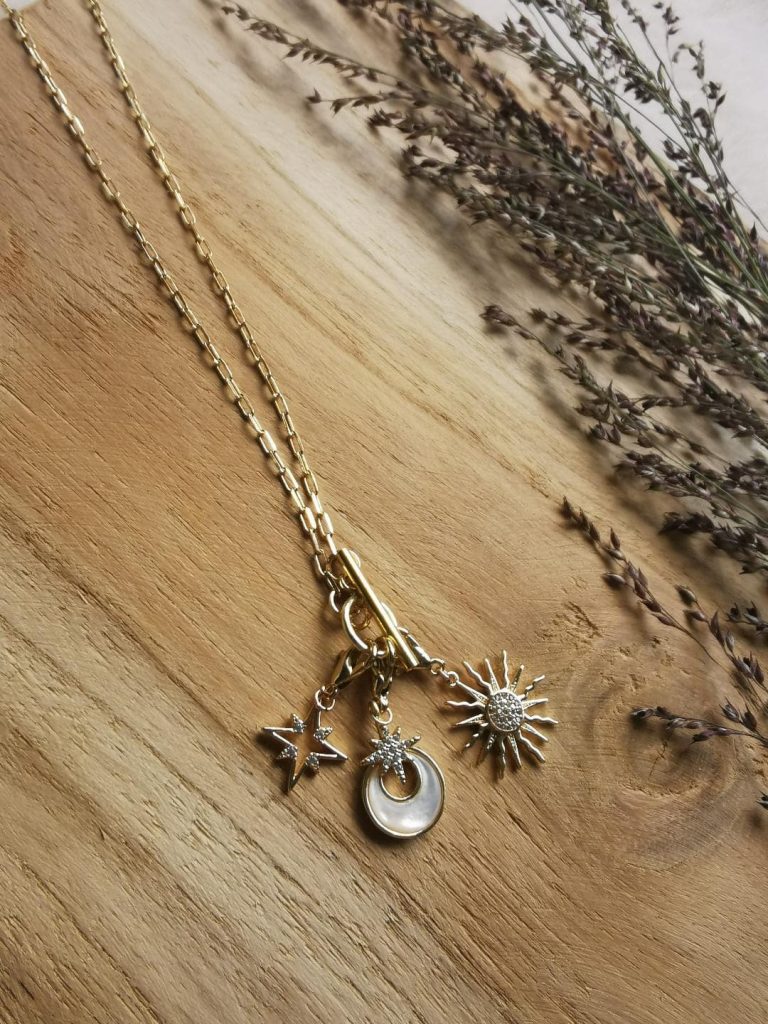Collier Ancrages secrets - solaire