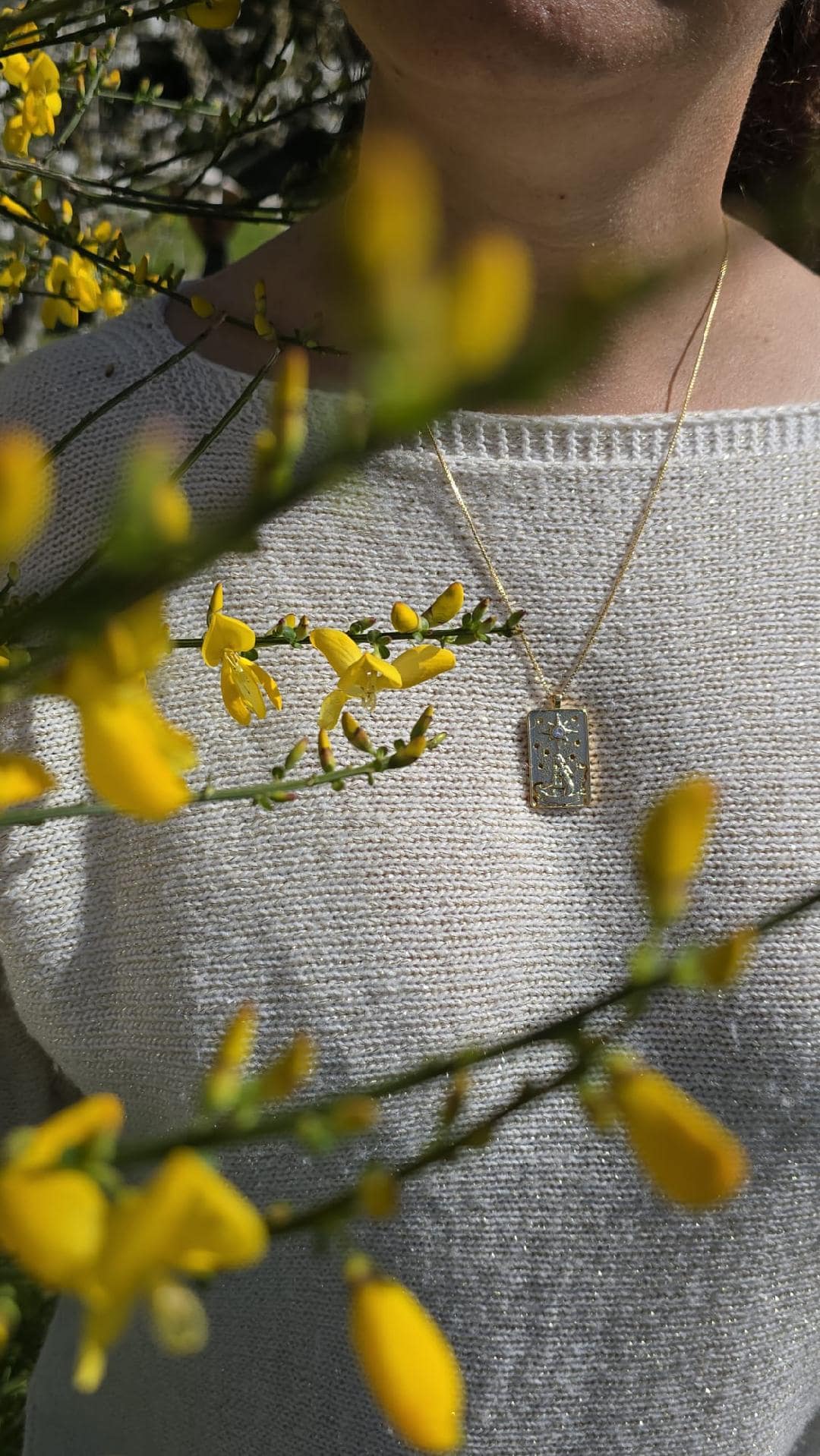 Collier MYSTIQUE ECLAT porté