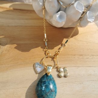 Collier Néfertari Apatite