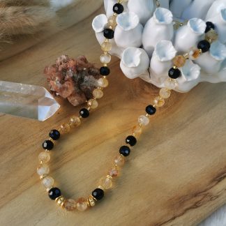 Collier ELEGIA Citrine-min