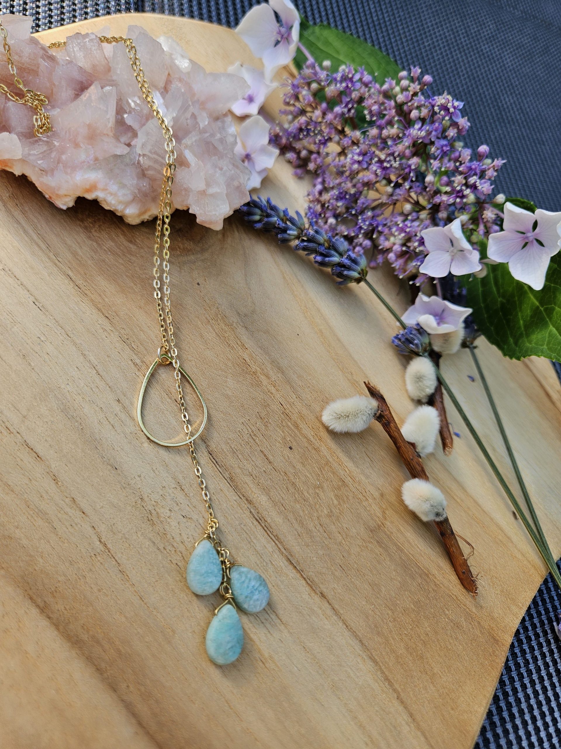 Collier NEREA Amazonite