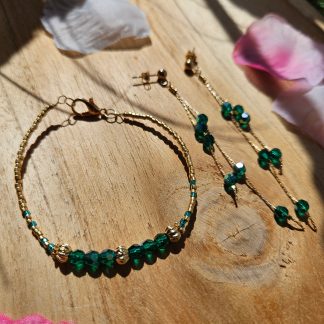 Crystal - Ensemble vert 2 min