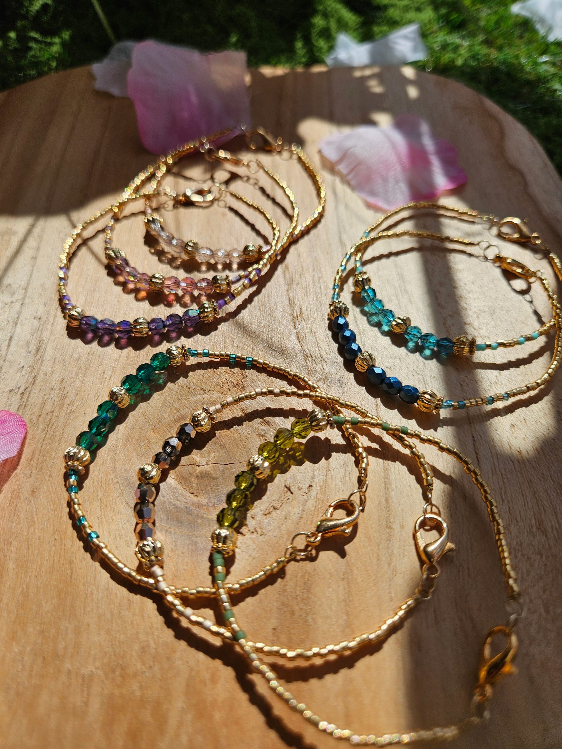 Crystal - Ensemble bracelets 2 min