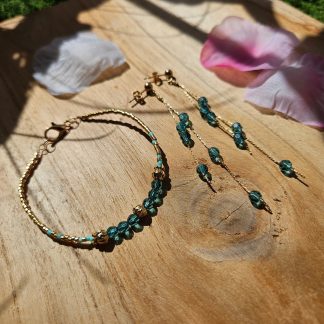 Crystal - Ensemble turquoise 2 min