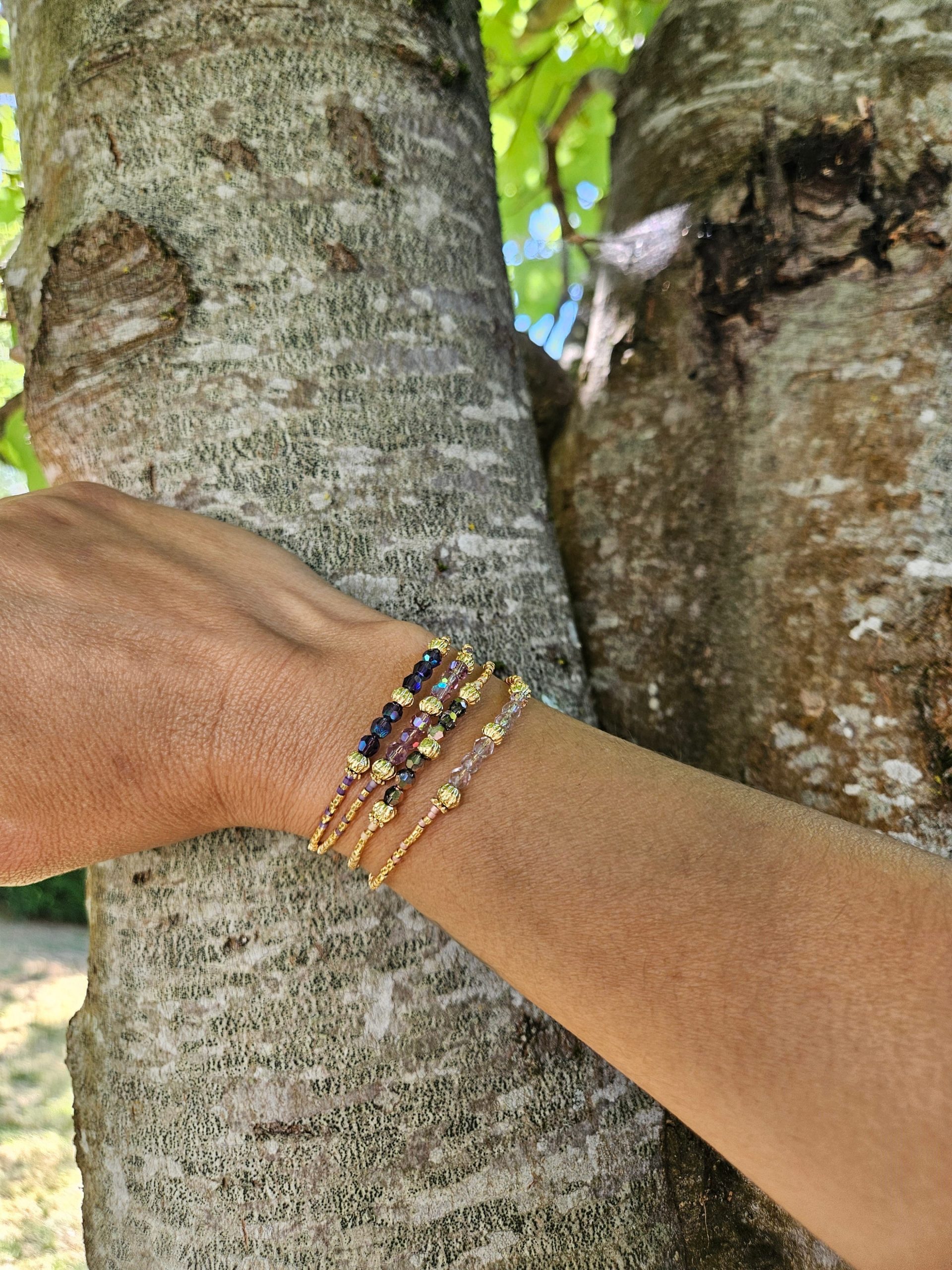 Crystal - bracelets portés 1 min