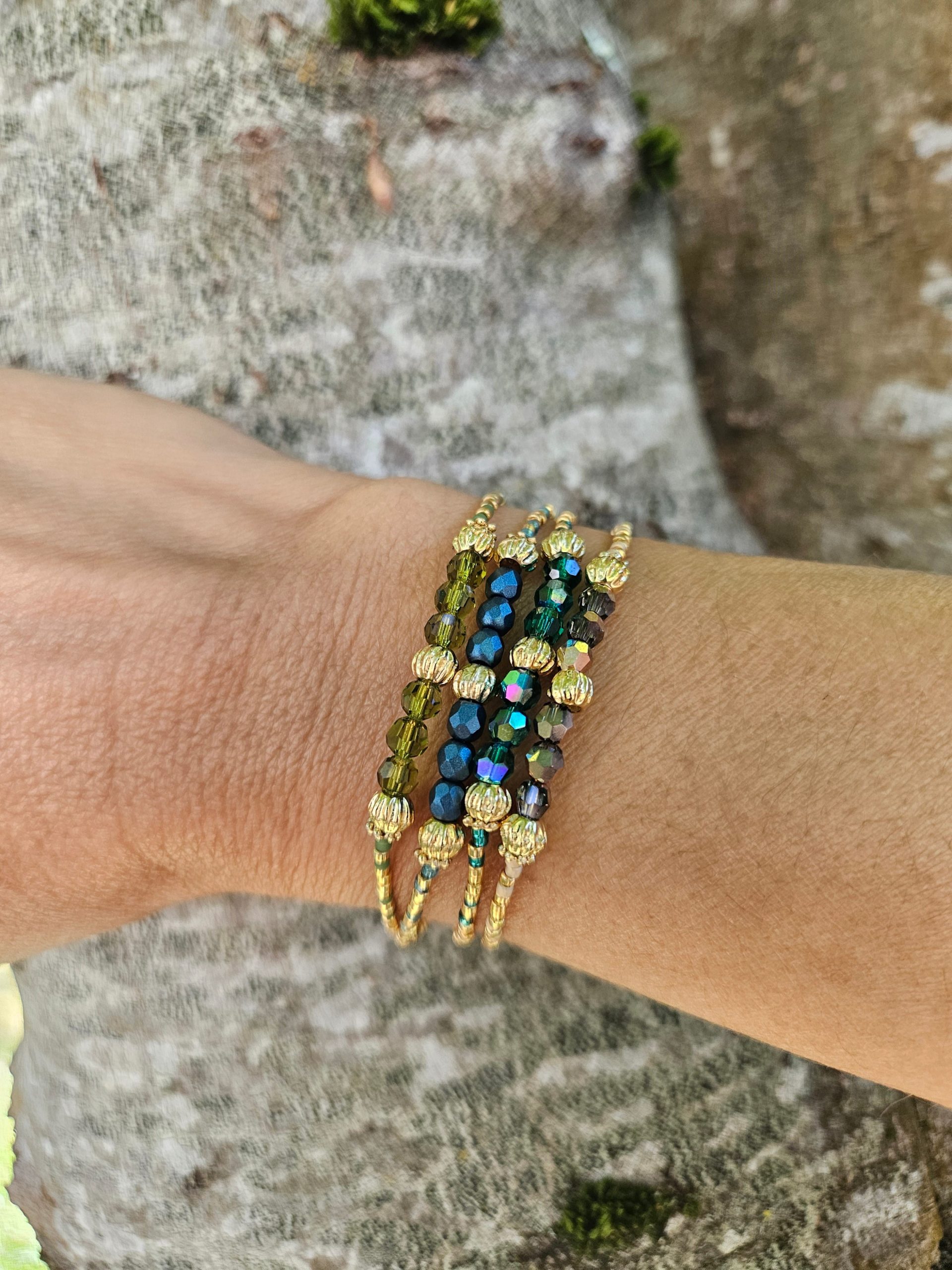 Crystal - bracelets portés 2 min