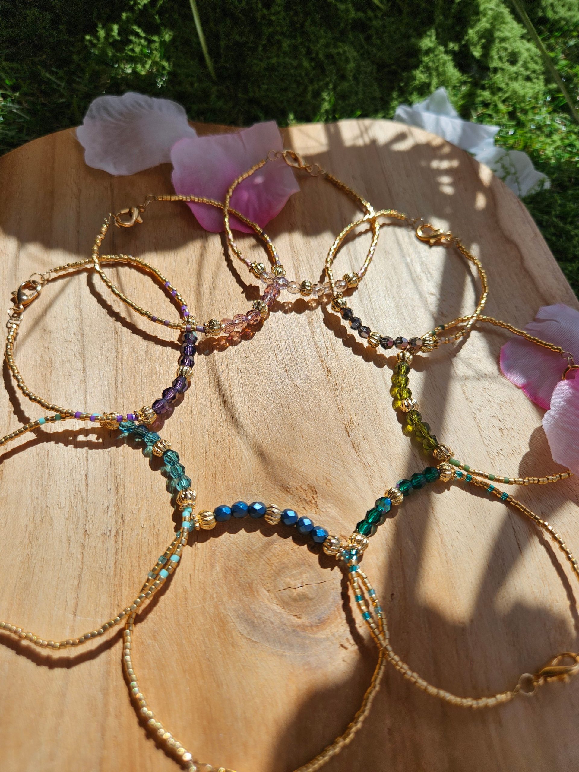 Crystal - ensemble bracelets 1 min