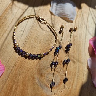 Crystal - ensemble violet 2 min
